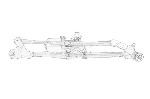 Mecanism stergator parbriz potrivit CITROEN C4 CACTUS 09.14-