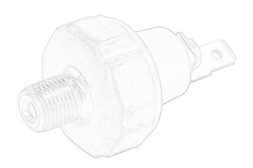 Senzor presiune ulei (; 1 pin) potrivit ISUZU 4LE1; 4LE2, JCB 8052, 8055 RTS, 8055 ZTS, 8060, 8065 RTS, 8080, 8085, 70