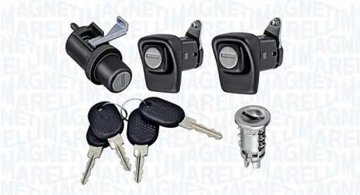 Set incuietoare usi Fata potrivit FIAT PANDA 10.80-07.04