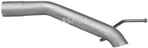 Teava esapament Spate (lungime:480mm) potrivit OPEL ASTRA H CLASSIC, ASTRA J, ASTRA J GTC 1.7D 01.09-