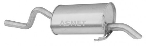 Toba finala esapament potrivit RENAULT CLIO II, CLIO II/HATCHBACK 1.2-1.9D 09.98-