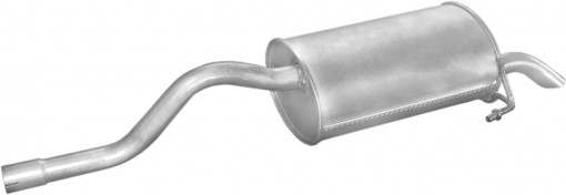 Toba finala esapament potrivit RENAULT CLIO II, CLIO II/HATCHBACK 1.2-1.9D 09.98-