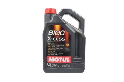 Ulei motor 8100 (4L) 5W40 ;API SN; ACEA A3; B4; BMW LL-01; CHRYSLER MS-12991; FIAT 9.55535 H2; FIAT 9.55535 M2; FIAT 9.55535 N2; FIAT 9.55535 Z2; GM LL-B-025; MB 226.5; MB 229.5; PORSCHE A40; PSA B71