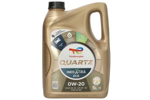 Ulei motor QUARTZ XTRA (5L) 0W20 ;API ILSAC GF-6A; RC; SP; ACEA C5; CHRYSLER MS-12145; FIAT 9.55535 GSX; FORD M2C947 B1; FORD M2C962 A1; JAGUAR 03.5006; LAND ROVER 03.5006; MB 229.72; OPEL OV0401547-A