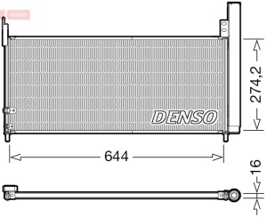 Condensator climatizare (cu uscator) potrivit TOYOTA PRIUS PLUS 1.8H 05.11- - Img 3