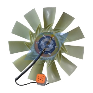 Cupla ventilator radiator (cu ventilator, 750mm, numar lame: 11, numar pini: 6) potrivit SCANIA G I, P I, R I, T DC11.08-DT12.17 03.04-05.19 - Img 4