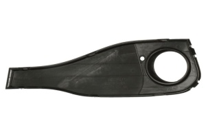 Element bara grila dreapta cu locas proiector plastic, negru, BASIS potrivit BMW 4 F32, F33, F82, F83, 4 GRAN COUPE F36 07.13-02.17 - Img 2
