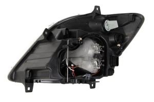 Far fata Dreapta (H7/PY21W/W5W, electric, fara motoras, bec, culoare insert: argintiu, culoare semnalizator: galben) potrivit MERCEDES SPRINTER 3,5-T (B906), SPRINTER 3-T (B906) 01.06- - Img 2