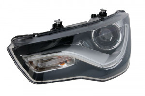 Far Stanga (bi-xenon, D3S/LED/PSY24W, electric, fara motoras) potrivit AUDI A1 05.10-12.14 - Img 1