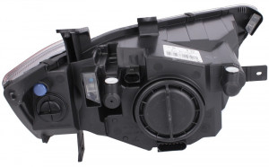 Far Stanga (halogen, H4/P21W/PY21W, electric, cu motor, culoare insertie: cromat) potrivit MITSUBISHI COLT CZC VI, COLT VI - Img 2