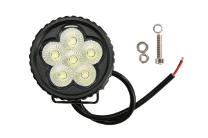Lumina lucru (Epistar LED, 10-30V, 18W, 1440lm, numar elemente LED: 6x3W, adancime: 60mm, diametru: 88,9mm) - Img 1