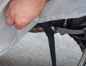 Prelata Motocicleta Cu Portbagaj Inalt Marimea L 248X104X127Cm Carpassion - Img 2