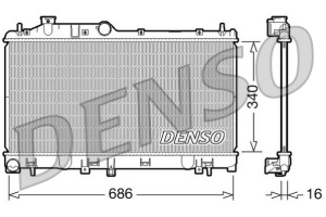Radiator motor (Manual) potrivit SUBARU FORESTER, LEGACY IV, OUTBACK, XV 1.6-3.0 - Img 3