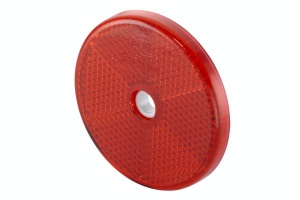 Reflector rotund (rosu diametru: 60mm, 60mm x 7/60mm) - Img 3
