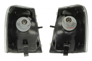Semnalizator fata stanga/dreapta (negru/transparent, PY21W) potrivit VW PASSAT B5 08.96-11.00 - Img 2