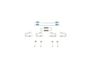 Set accesorii sabot frana potrivit DACIA SANDERO; FORD C-MAX II, FIESTA VII, GRAND C-MAX; RENAULT TWINGO II, TWINGO III; SEAT IBIZA V; SMART FORTWO; VW POLO VI 0.9-Electric 03.07- - Img 1