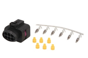 Stecher, numar pini: 6, Kit reparare, potrivit AUDI; SEAT; SKODA; VW potrivit AUDI A3; SKODA OCTAVIA I; VW GOLF IV 08.97-12.10 - Img 2