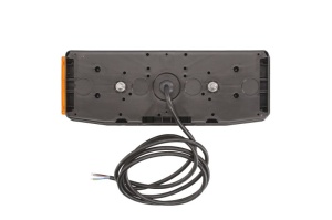 Stop spate dreapta (LED, 12/24V, cu intermitent, cu lumina de ceata, lumina de marșarier, cu lumina stop, lumini parcare, reflector triunghiular, lumina laterala) - Img 2