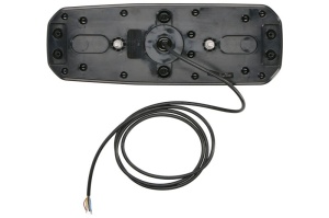 Stop spate dreapta (LED, 12/24V, cu intermitent, cu lumina de ceata, lumina de marșarier, cu lumina stop, lumini parcare, reflector, indicator dinamic, lungimea cablu : 2m) - Img 2
