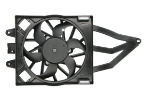 Ventilator radiator (cu carcasa) potrivit FIAT PANDA, PANDA/HATCHBACK 1.1-1.4CNG 09.03- - Img 1