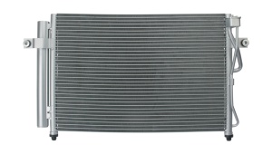 Condensator climatizare (cu uscator) potrivit HYUNDAI GETZ 1.5D 03.03-06.09 - Img 3