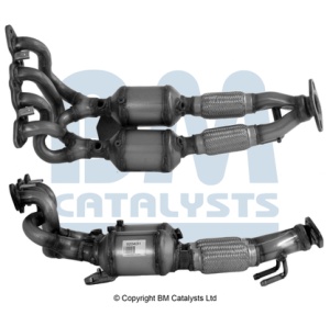 Convertor catalitic EURO 5 potrivit FORD C-MAX II, FOCUS III, FOCUS III/HATCHBACK, GRAND C-MAX 1.6 07.10-02.20 - Img 3