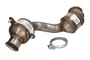 Convertor catlitic EURO 6 potrivit MERCEDES C (A205), C (C204), C (C205), C T-MODEL (S204), C T-MODEL (S205), C (W204), C (W205), E (A207), E (A238), E (C207), E (C238) 1.6/2.0/2.0H 01.08- - Img 1