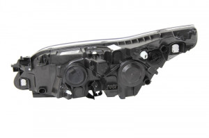 Far Dreapta (halogen, H1/H7, electric, cu motor, culoare insertie: cromat, culoare semnalizator: transparent) potrivit CITROEN C4, C4 I -07.11 - Img 3