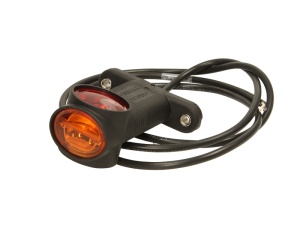 Lumina clarificare lumini stanga/dreapta, portocaliu/rosu/alb, LED, lungime cablu 1700mm, brat scurt, 24V - Img 2