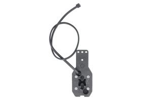 Lumina clarificare stanga; FLEXIPOINT, rosu/alb, LED, inaltime 65mm; latime 44mm; adancime 28mm, în relief, lungime cablu 500mm, cu cuier, 12V (FLEXIPOINT) - Img 2