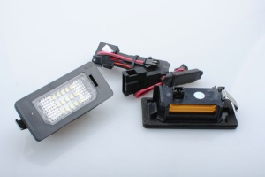 Lumina numar inmatriculare, culoare lumina: alb; set, 12V, cu aprobare circulatie potrivit AUDI A1, A4 ALLROAD B8, A4 B6, A4 B7, A4 B8, A5, A6 ALLROAD C6, A6 ALLROAD C7, A6 C6, A6 C7, A7, Q5, TT 04.02-10.18 - Img 2
