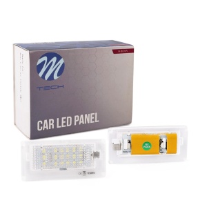 Lumina numar inmatriculare, culoare lumina: alb; set, 12V, cu aprobare circulatie potrivit MINI (R50, R53) 06.01-09.06 - Img 3