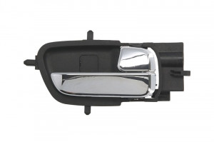 Maner usa fata/spate dreapta interior, negru/crom, HYUNDAI i20 intre 2008-2015 - Img 1
