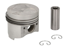 Piston (diametru 67mm, STD) potrivit KUBOTA Z482 EURO4 potrivit AIXAM 500, 500/KOMBI, A.751, CITY, COUPE, CROSSLINE, CROSSOVER, D-TRUCK, MINAUTO; KUBOTA B, K, KGP, KHP D722E/D722EBH3/Z482 - Img 1