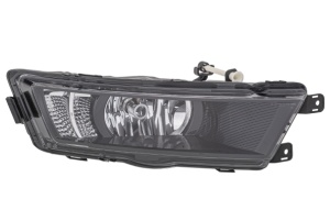 Proiector ceata Dreapta (H8/LED, cu Lumina zi; negru) potrivit SKODA RAPID 05.15-12.18 - Img 1