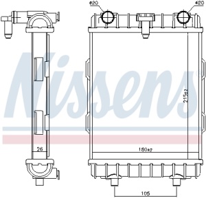 Radiator motor Dreapta/Stanga (Manual) potrivit AUDI A1, A3, Q2, TT; CUPRA ATECA, FORMENTOR, LEON, LEON SPORTSTOURER; SEAT ATECA, LEON, LEON SC, LEON SPORTSTOURER, LEON ST 2.0/2.5 - Img 4