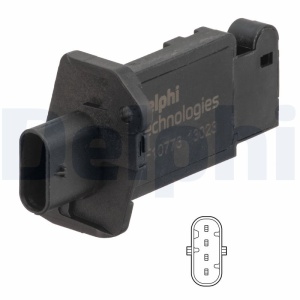 Senzor debit aer (4 pin) potrivit JAGUAR E-PACE, F-PACE, F-TYPE, XE, XF II, XF SPORTBRAKE; LAND ROVER DEFENDER, DISCOVERY SPORT, DISCOVERY V, RANGE ROVER EVOQUE, RANGE ROVER IV 1.5H-3.0H 02.17- - Img 3