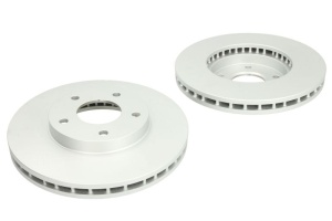 Set discuri frana (2 buc.) Fata Dreapta/Stanga potrivit INFINITI I30; NISSAN ALMERA TINO, MAXIMA / MAXIMA QX V, PRIMERA, X-TRAIL I 1.6-3.5 01.97- - Img 1