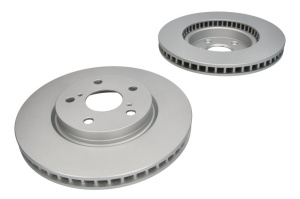 Set discuri frana (2 buc.) Fata Dreapta/Stanga potrivit LEXUS IS C, IS II, IS III; TOYOTA CROWN, MARK X I, MARK X II 2.2D-3.0 09.03- - Img 1