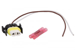 Set reparatie cabluri H8; pentru lampi H11 (250mm, cu dop) potrivit AUDI; BMW; VW potrivit IVECO DAILY II, DAILY III, DAILY IV, MASSIF; MERCEDES A (W168), A (W169) 0.6H-Electric 06.89- - Img 1