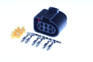Stecher, numar pini: 6, Kit reparare, potrivit AUDI; SEAT; SKODA; VW potrivit AUDI A3; SKODA OCTAVIA I; VW GOLF IV 08.97-12.10 - Img 3
