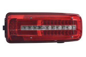 Stop spate dreapta (LED, 24V, cu intermitent, cu far de ceață, lumina de marșarier, cu stop, lumină de parcare ) potrivit DAF CF, LF, XF 106 10.12- - Img 1
