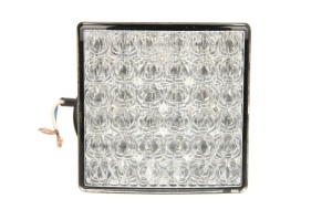 Stop spate stanga/dreapta (LED, 24V, cu lumina de ceata, lungime cablu: 0,5m 80x80mm) - Img 1