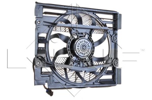 Ventilator radiator (cu carcasa) potrivit BMW 5 (E39), 7 (E38) 2.0-4.9 03.94-05.04 - Img 4