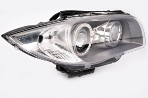 Far Dreapta (bi-xenon, D1/D1S, electric, cu motor, culoare semnalizator: transparent) potrivit BMW 1 (E81), 1 (E82), 1 (E87), 1 (E88) 03.07-03.11 - Img 2