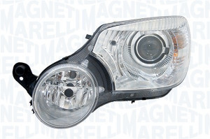 Far Dreapta (bi-xenon, D1S/H7, electric, cu motor) potrivit SKODA YETI -11.13 - Img 3
