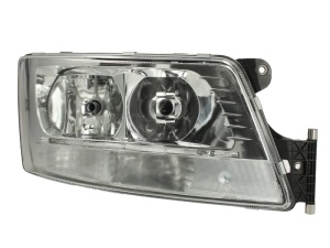 Far dreapta (H7x2/ PY21W/ LED, reglaj manual) MAN TGX - Img 1