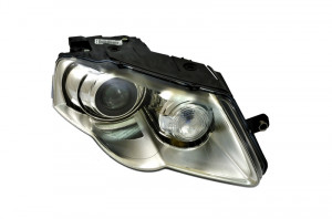 Far Dreapta (xenon, D1S/H7/W5W, electric, cu motor) potrivit VW PASSAT B6 -11.10 - Img 1