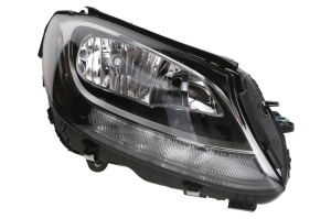 Far fata Dreapta (H7/H7/LED, electric, cu motor, culoare insert: negru) potrivit MERCEDES C (A205), C (C205), C T-MODEL (S205), C (W205) - Img 1