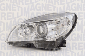 Far Stanga (xenon, D1S/H7/PY21W/W5W, automat, cu motor, bec) potrivit MERCEDES C T-MODEL (S204), C (W204) -09.10 - Img 1